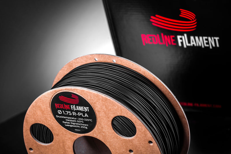 R-PLA Signalschwarz REDLINE FILAMENT 